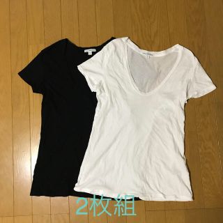 ジェームスパース(JAMES PERSE)のジェームズパース　Tシャツ　2枚組　U首(Tシャツ(半袖/袖なし))