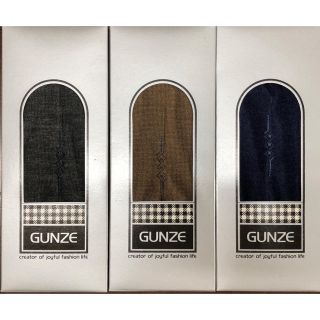 グンゼ(GUNZE)のメンズ靴下　3足組(ソックス)