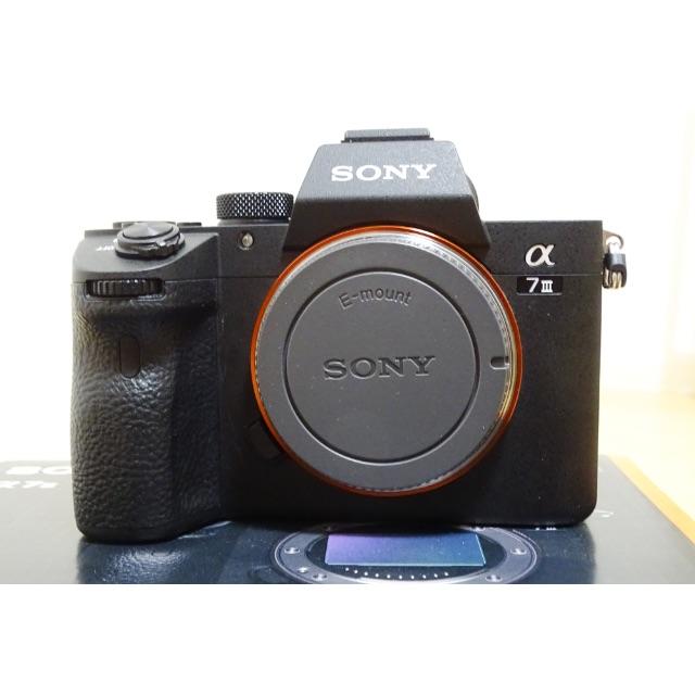 SONY(ソニー)のSONY α7Ⅲ ボディ 美品 スマホ/家電/カメラのカメラ(ミラーレス一眼)の商品写真