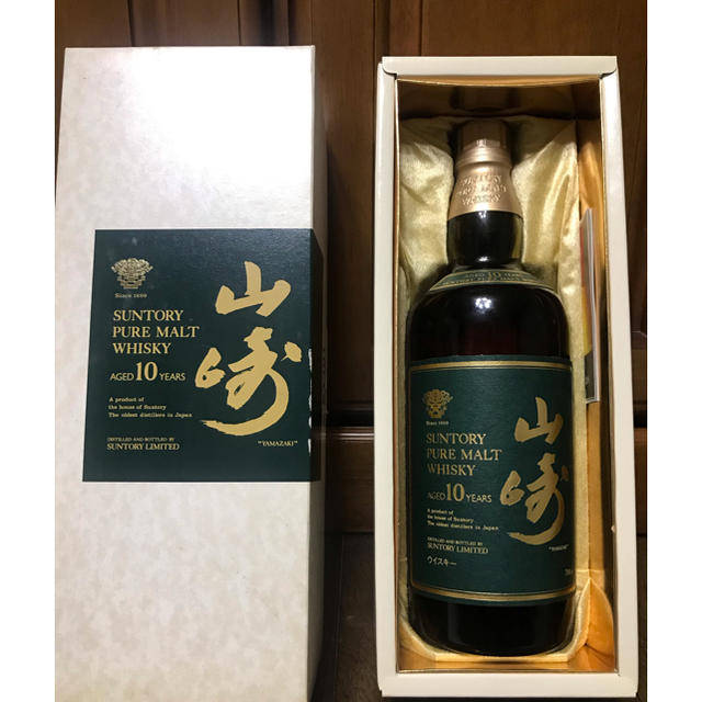 山崎10年 グリーンラベル 750ml-