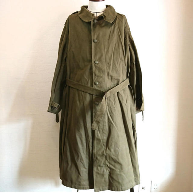 【French Army MotorCycle Coat Deadstock】