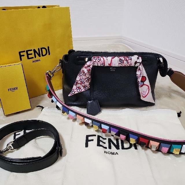 レディースFENDI　フェンディ　バイザウェイ　ブラック(3点セット)