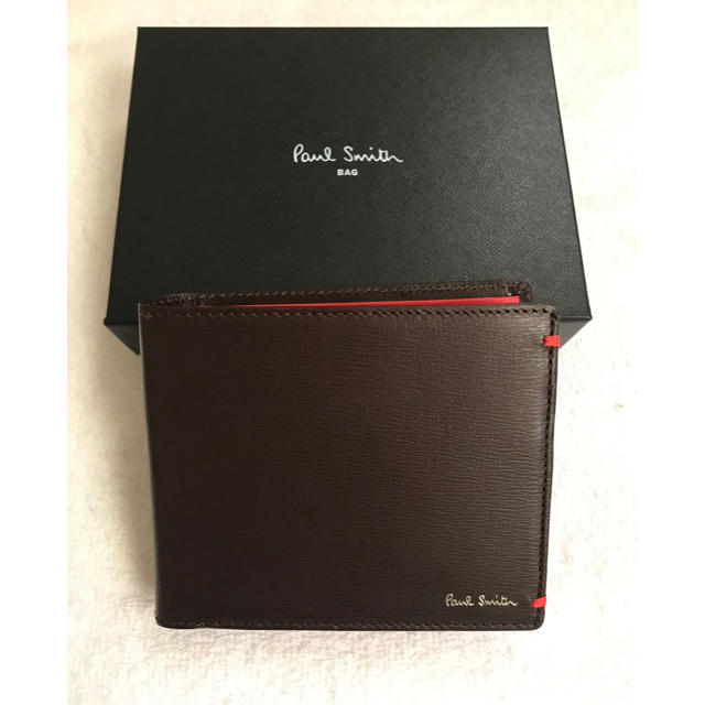 キタ様】ポールスミス Paul Smith 折り財布 財布 ブラウン キタ様】ポールスミス Paul Smith 折り財布 財布 ブラウン