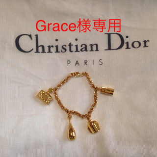 クリスチャンディオール(Christian Dior)のDiorゴールドブレスレット(キーホルダー)