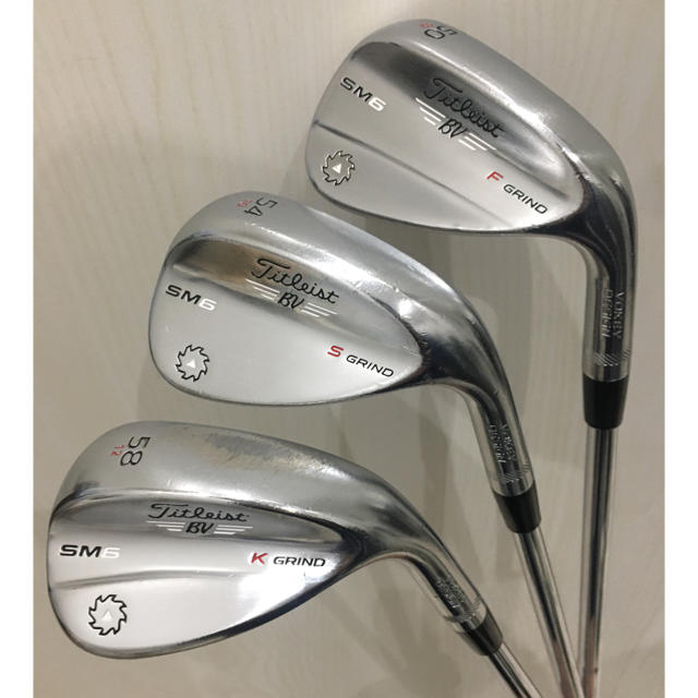 【値下】タイトリストVOKEY 50 54 58 SM6 VOKEYDESIGN