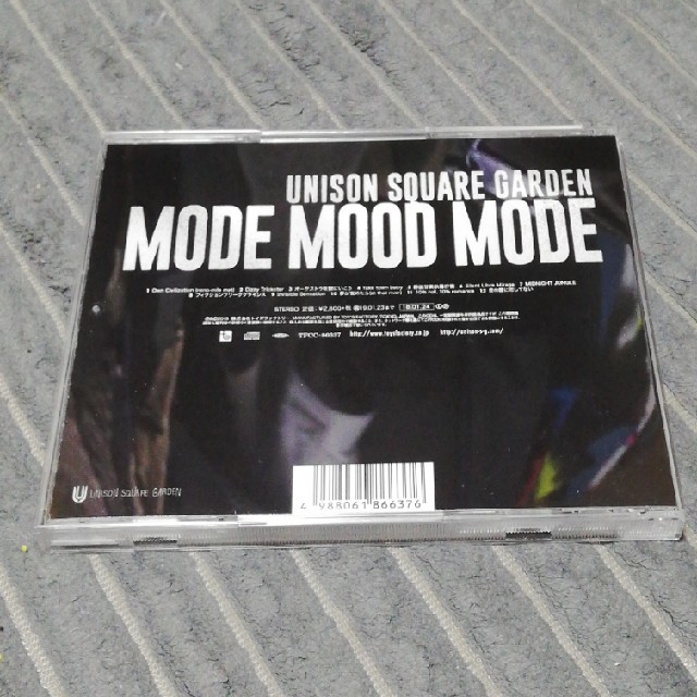 UNISON SQUARE GARDEN(ユニゾンスクエアガーデン)のMODE MOOD MODE エンタメ/ホビーのCD(ポップス/ロック(邦楽))の商品写真