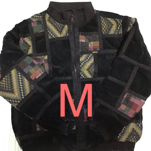 Gジャン/デニムジャケット【新品送料込】シュプリーム patchwork denim jacket M