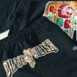 チャンピオン(Champion)のBillie Eilish + Dbruze Hoodieセットアップ - XL(スウェット)