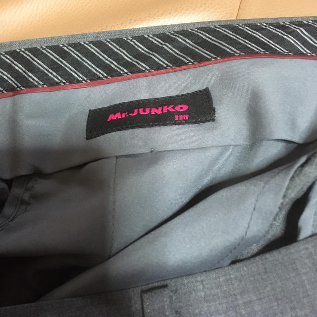 Mr.Junko(ミスタージュンコ)のスラックス パンツ　ダブル　ミスタージュンコ　Lサイズ メンズのパンツ(スラックス)の商品写真