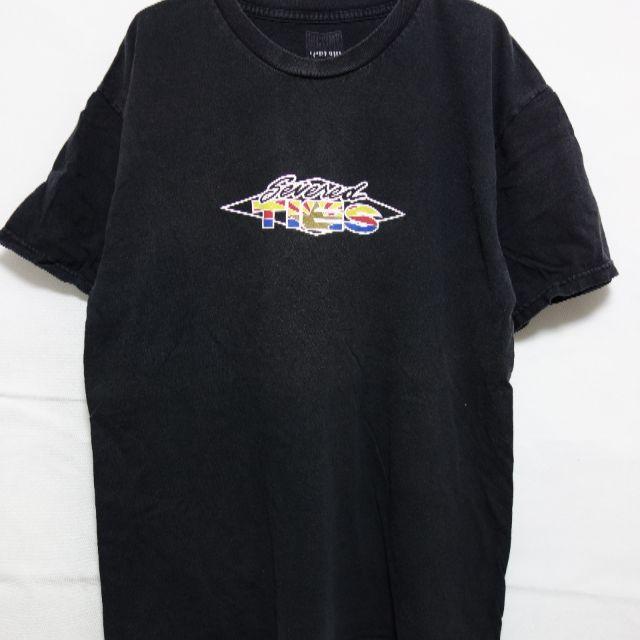 送料無料！ アメリカ 古着 Tシャツ 黒 両面 レディースのトップス(Tシャツ(半袖/袖なし))の商品写真