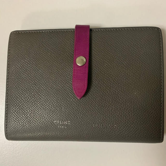 celine(セリーヌ)の【SALE！！】celine お財布❤︎pink & gray レディースのファッション小物(財布)の商品写真