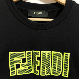 2565美品数回FENDI フェンディ 定価7.5万キッズ ロゴ スウェット刺繍