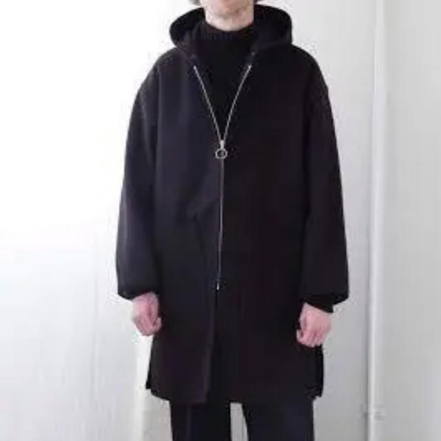 COMOLI(コモリ)のcomoli メルトンフーデッドコート メンズのジャケット/アウター(その他)の商品写真