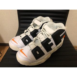 ナイキ(NIKE)のOFF-White/Nike air More uptempo(スニーカー)