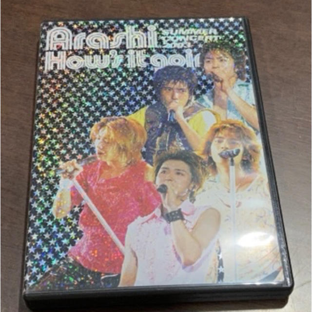 嵐(アラシ)のHow’s　it　going？　SUMMER　CONCERT　2003 DVD エンタメ/ホビーのDVD/ブルーレイ(ミュージック)の商品写真