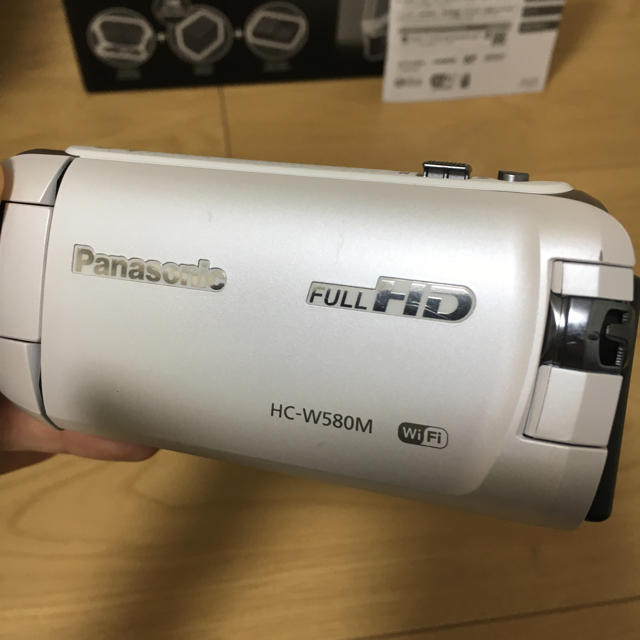 Panasonic ビデオカメラ HC-W580M-P 予備バッテリー付き