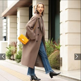 BEAUTY&YOUTH UNITED ARROWS - BY∴ HAMILTON WOOL MIX メルトンロング