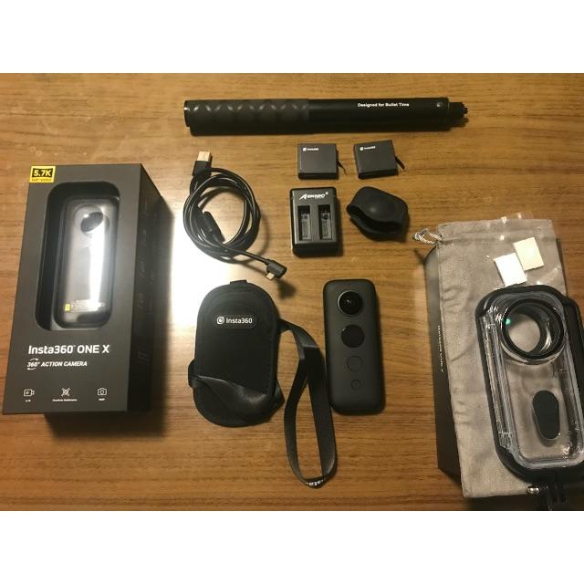 Insta360 one x 美品 完動品 付属品多数