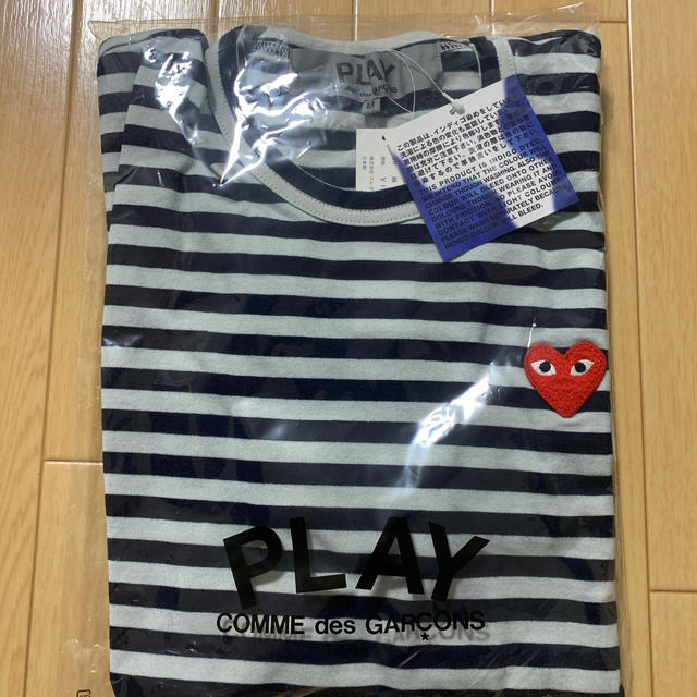 COMME des GARCONS(コムデギャルソン)のコムデギャルソン　ボーダーロングスリーブTシャツ メンズのトップス(Tシャツ/カットソー(七分/長袖))の商品写真