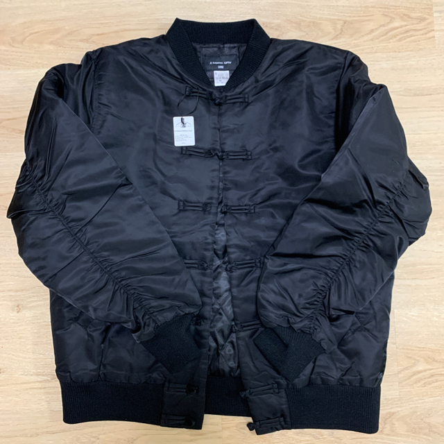 【美品】サプール  MA1 上海　Lサイズ　黒　ジャケット　アウター 1