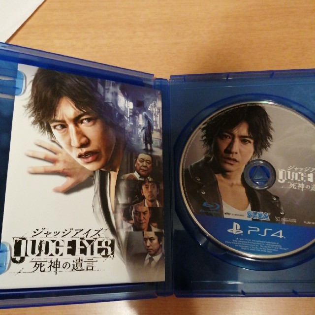 PlayStation4(プレイステーション4)のJUDGE EYES：死神の遺言 PS4 エンタメ/ホビーのゲームソフト/ゲーム機本体(家庭用ゲームソフト)の商品写真