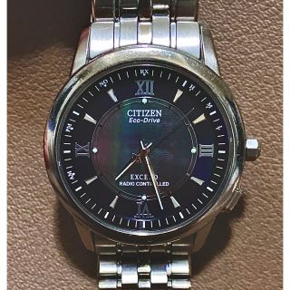 シチズン(CITIZEN)の【完動品】シチズン Citizen メンズ チタン エクシード ソーラー電波時計(腕時計(アナログ))