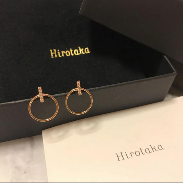 レディースhirotaka ダイヤモンドノッカーピアス　新品未使用