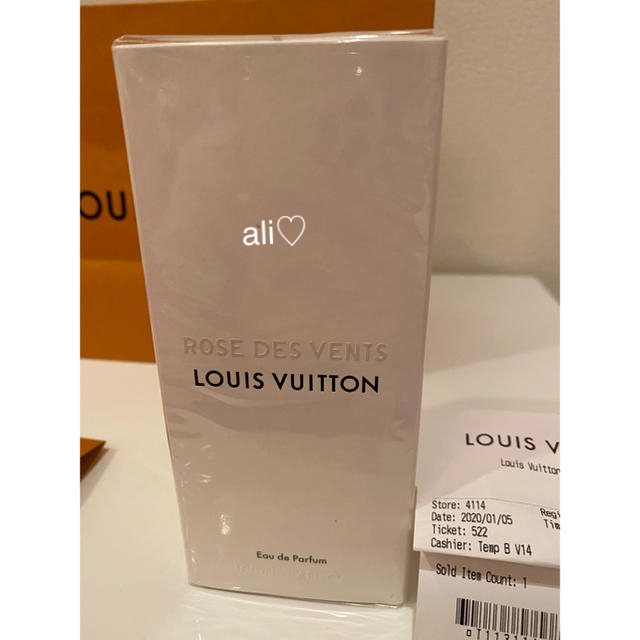 LOUIS VUITTON(ルイヴィトン)のローズ・デ・ヴァン　ルイヴィトン　香水　100ml コスメ/美容の香水(香水(女性用))の商品写真