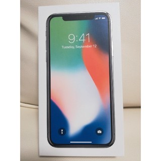 iPhone X SIMフリー 新品 未使用 64GBの通販 by charkun 's shop｜ラクマ