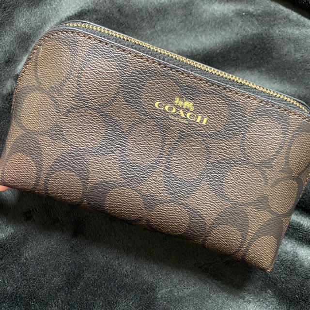 COACH(コーチ)のCOACH コーチ シグネチャー ポーチ レディースのファッション小物(ポーチ)の商品写真