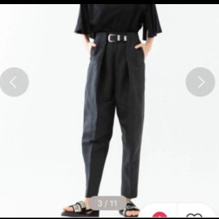 トーガ(TOGA)のTOGAPULLA CHAMBRAYWOOLPANTS/34(カジュアルパンツ)