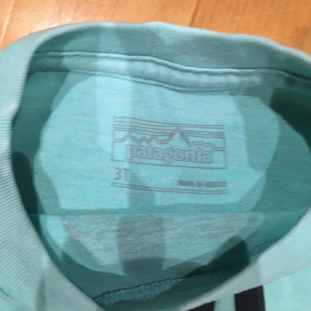 patagonia(パタゴニア)のpatagonia パタゴニア　サーファー　Tシャツ　3T キッズ/ベビー/マタニティのキッズ服男の子用(90cm~)(Tシャツ/カットソー)の商品写真