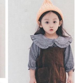 ザラキッズ(ZARA KIDS)の新品タグ付き❤︎ コーデュロイワンピース　ダークブラウン(ワンピース)