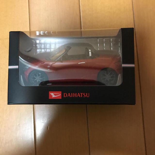 ダイハツ(ダイハツ)のダイハツ コペン　gr sport 赤色　プルバックカー エンタメ/ホビーのおもちゃ/ぬいぐるみ(ミニカー)の商品写真