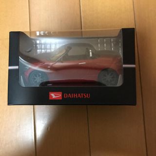 ダイハツ(ダイハツ)のダイハツ コペン　gr sport 赤色　プルバックカー(ミニカー)