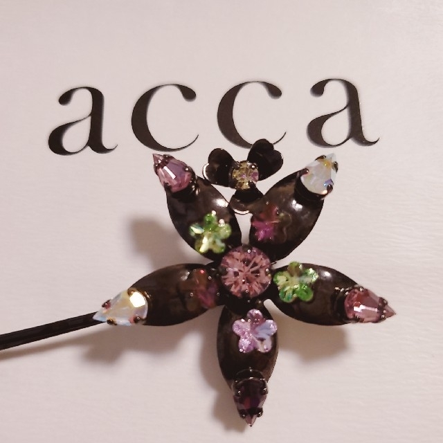 acca ヘアピン　お花