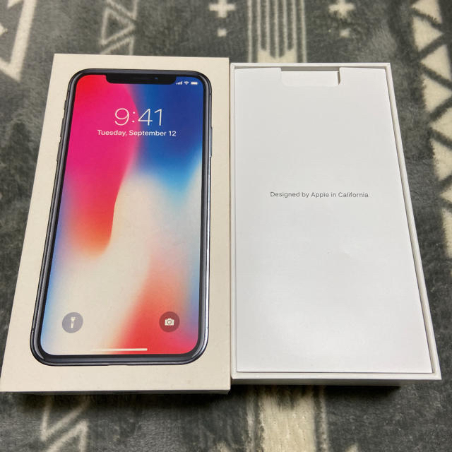 iPhone X 256G SIMフリースマホ/家電/カメラ