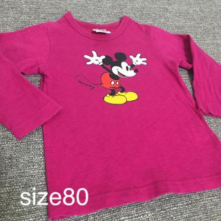 エフオーキッズ(F.O.KIDS)のミッキーマウスTシャツ size80(Ｔシャツ)