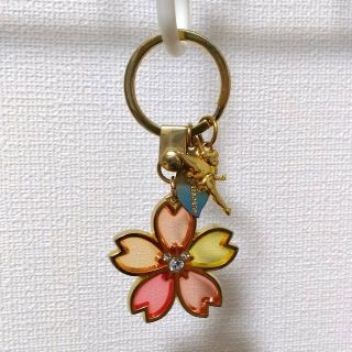 ディズニー(Disney)のDisney ティンカーベル　桜　キーチェーン(キーホルダー)