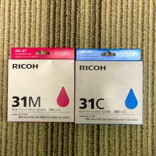 リコー(RICOH)のRICOH 純正インク　GC31M・GC31C(PC周辺機器)
