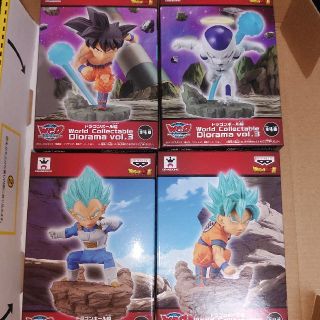 バンダイ(BANDAI)のワーコレジオラマ　四種セット　ドラゴンボール(アニメ/ゲーム)