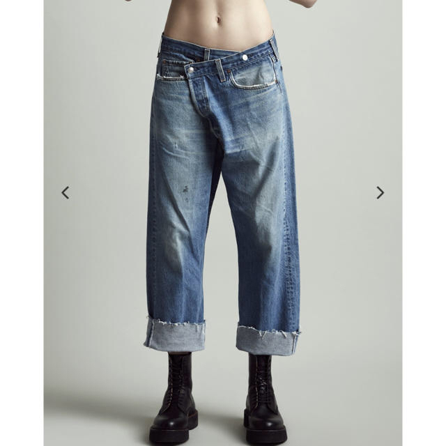 R13(アールサーティーン)のR13 Cross Over Jean レディースのパンツ(デニム/ジーンズ)の商品写真