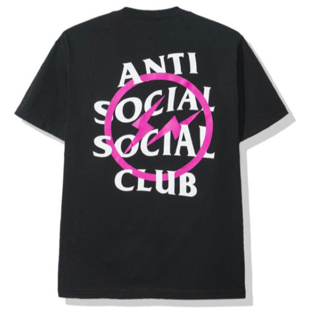 Fragment x Assc Pink Bolt Tee Large - Tシャツ/カットソー(半袖/袖なし)