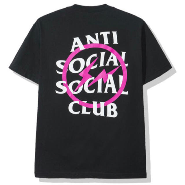 FRAGMENT(フラグメント)のFragment x Assc Pink Bolt Tee Large メンズのトップス(Tシャツ/カットソー(半袖/袖なし))の商品写真