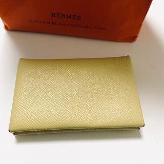 エルメス(Hermes)のエルメス カルヴィ カードケース 名刺ケース(名刺入れ/定期入れ)