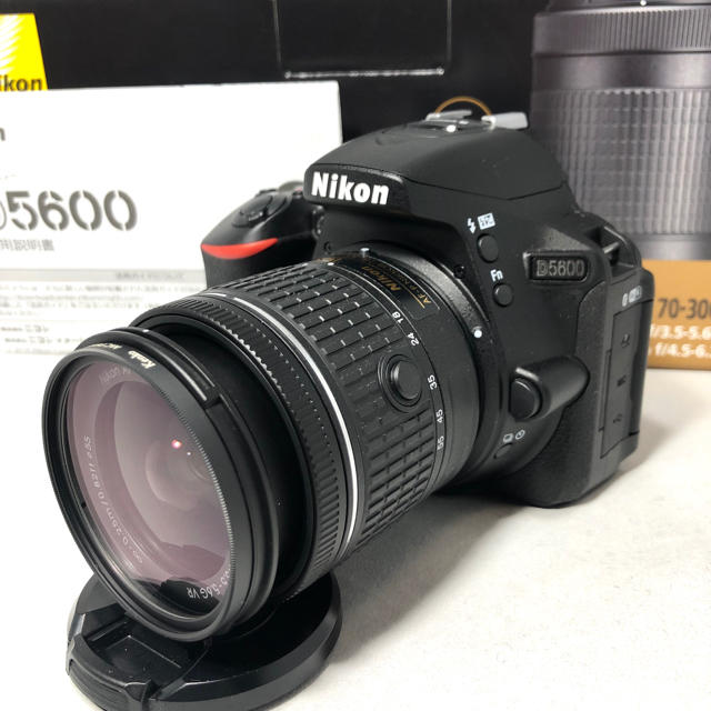 オンラインストア売れ済 新品級 Nikon D5600 AF-P18-55 VR KIT 162