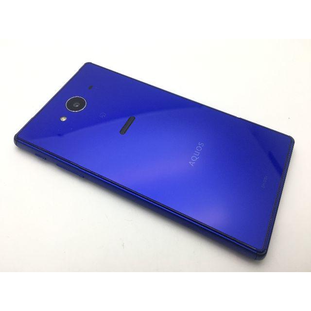 SHARP(シャープ)のSIMフリー docomo AQUOS ZETA SH-01H ブルー◆美品◆ スマホ/家電/カメラのスマートフォン/携帯電話(スマートフォン本体)の商品写真