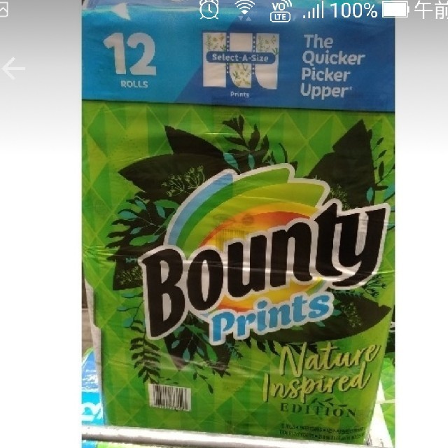 バウンティ Bounty キッチンペーパータオル12ロール※地域限定送料無料