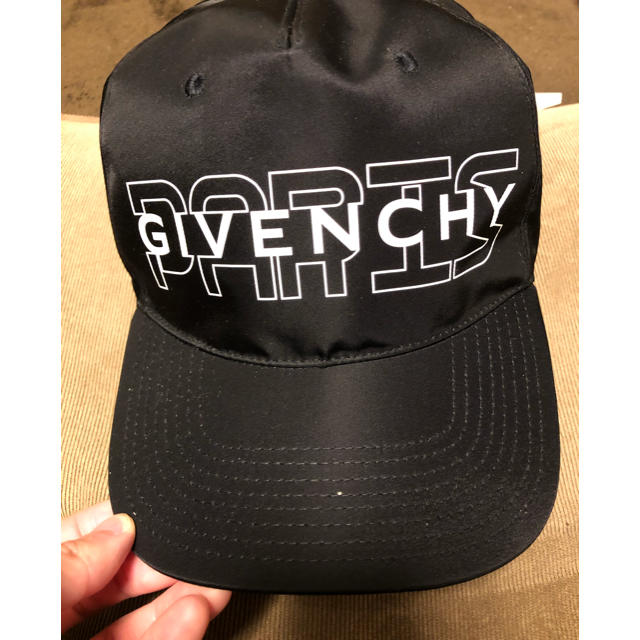 新品正規品 18SS GIVENCHY ジバンシー ロゴ プリントキャップ