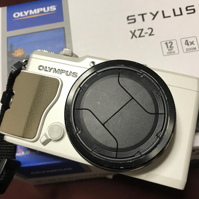 OLYMPUS オリンパス XZ XZ-2 WHITE 自動開閉キャップ付